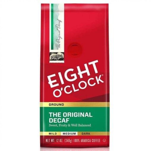 ⁦قهوة منزوعة الكافيين Eight O'Clock اورجنال حمصه متوسطه 340g⁩ - الصورة ⁦2⁩